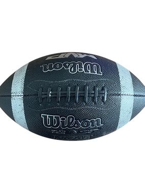 Wilson Mvp Elite Junior Size Double Lace Leather Composite Football Wtf1463BL